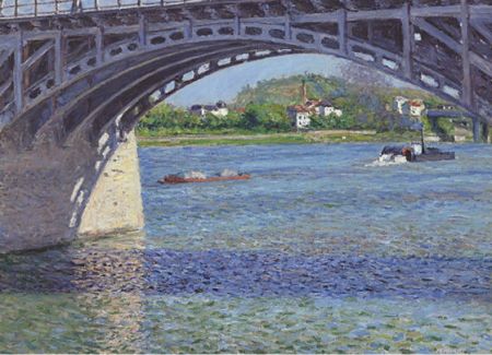 Gustav Caillebotte - Most v Argenteuil a Seina