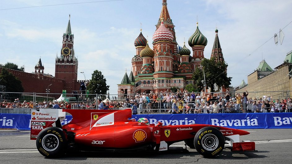 Formule 1 na Moscow City Racing 2011