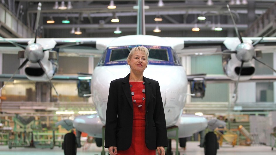 Ilona Plkov, generln editelka Aircraft Industries