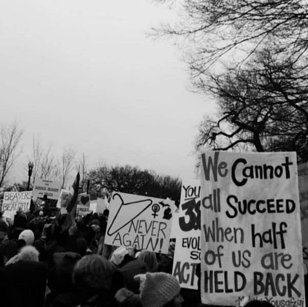 protesty proti Donaldu Trumpovi ve Washingtonu