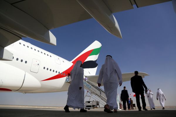 Aerosalon v Dubaji, 2017