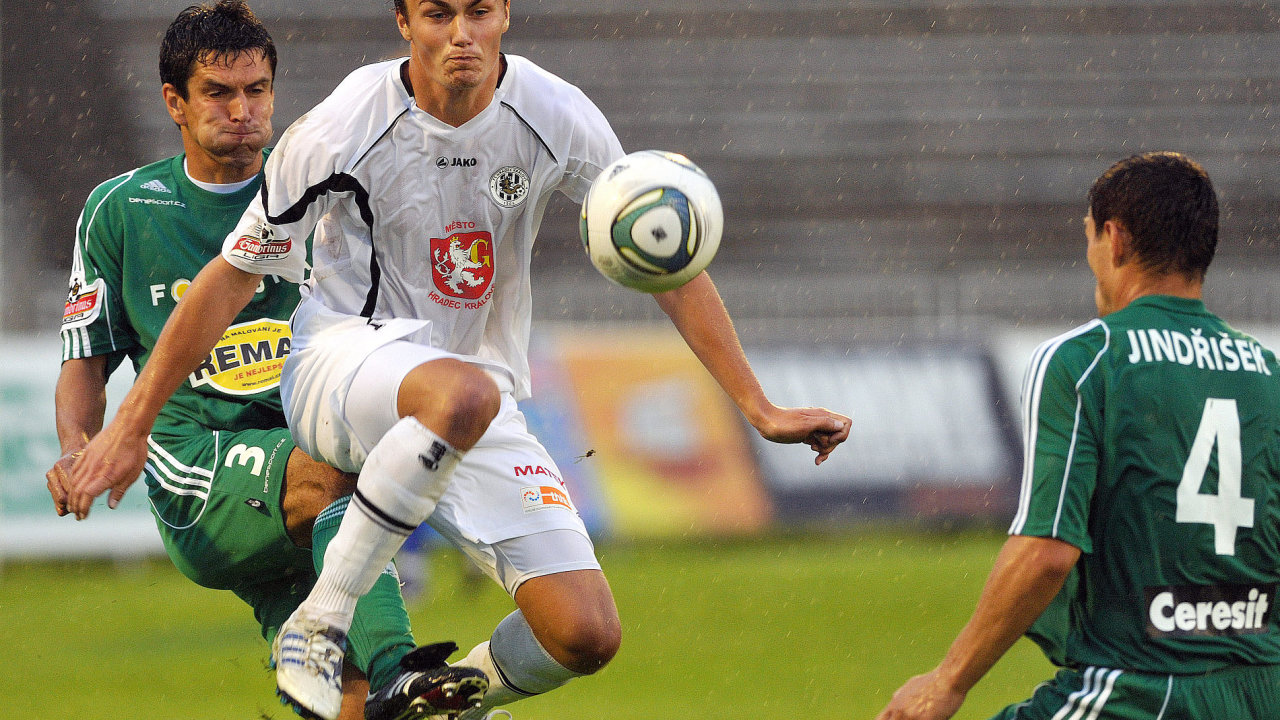 Hradec doma porazil Bohemians 2:0.