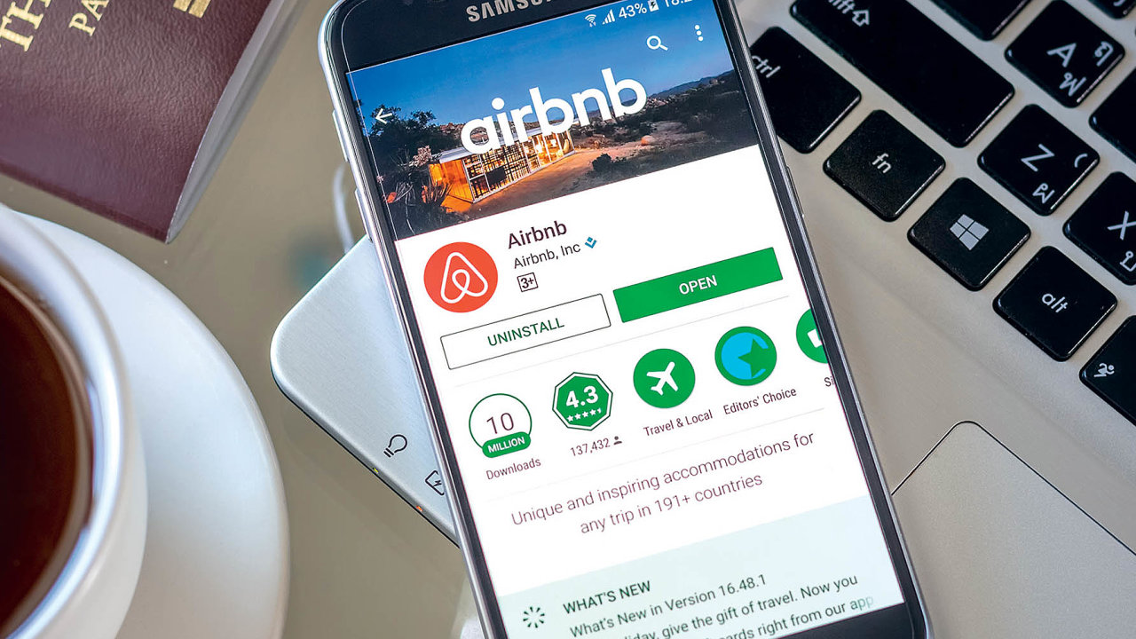 Poptávka po službách Airbnb v letošním roce opìt ožila.