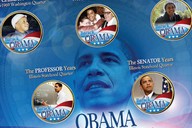 Pamtn mince s portrtem Baracka Obamy.