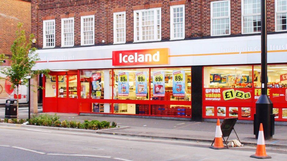 Britsk etzec Iceland chce v R otvrat dal prodejny - Ilustran foto.