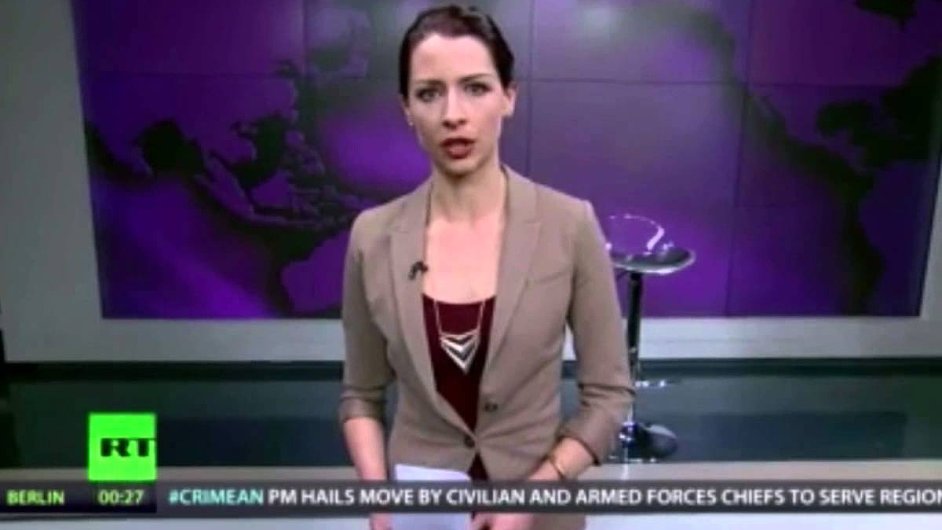 Russia Today anchor Abby Martin speaks out against Russian invasion of Crimea 3/3/2014