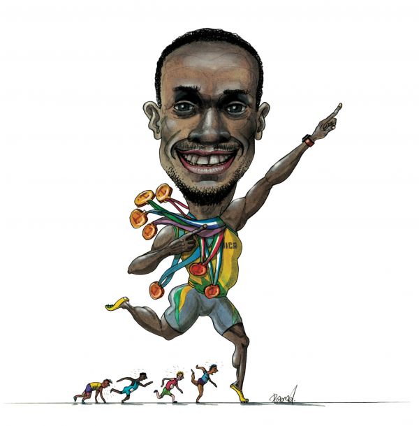 Posledn&iacute; velk&eacute; fin&aacute;le Usaina Bolta.