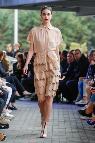 Módní kolekce značky IMRECZEOVA na Mercedes-Benz Prague Fashion Weeku