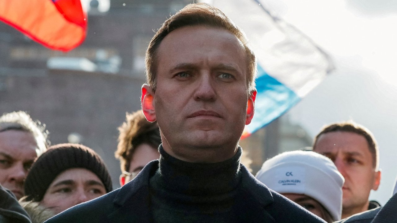 Rusk opozin politik Alexej Navalnyj.