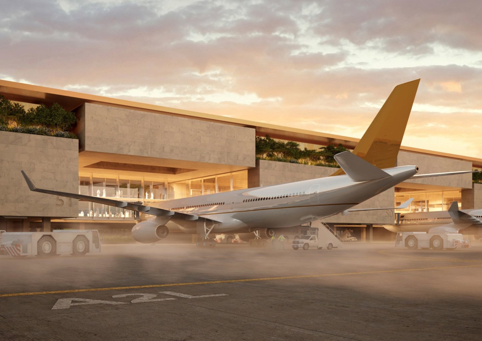 King Salman International Airport, Rijd