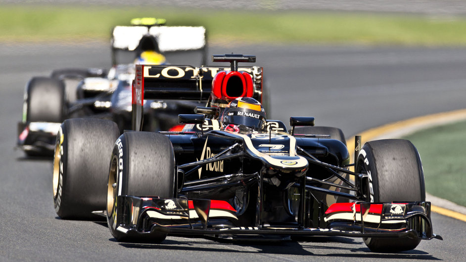 Kimi Rikknen z Lotusu vyhrl prvn Velkou cenu sezony
