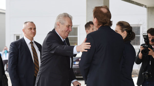 Miloš Zeman na návštěvě Olomouckého kraje