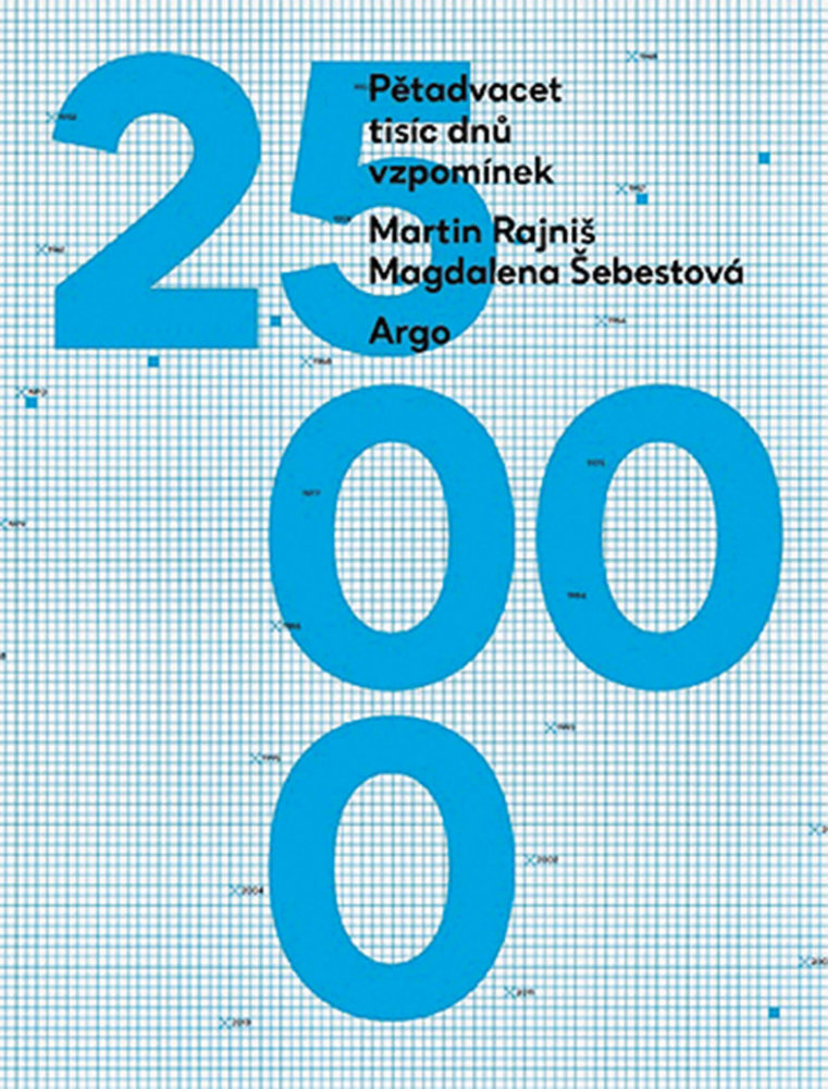 Martin Rajniš, Magdalena Šebestová: Pětadvacet tisíc dnů vzpomínek, Argo 2016, 232 stran, 398 korun