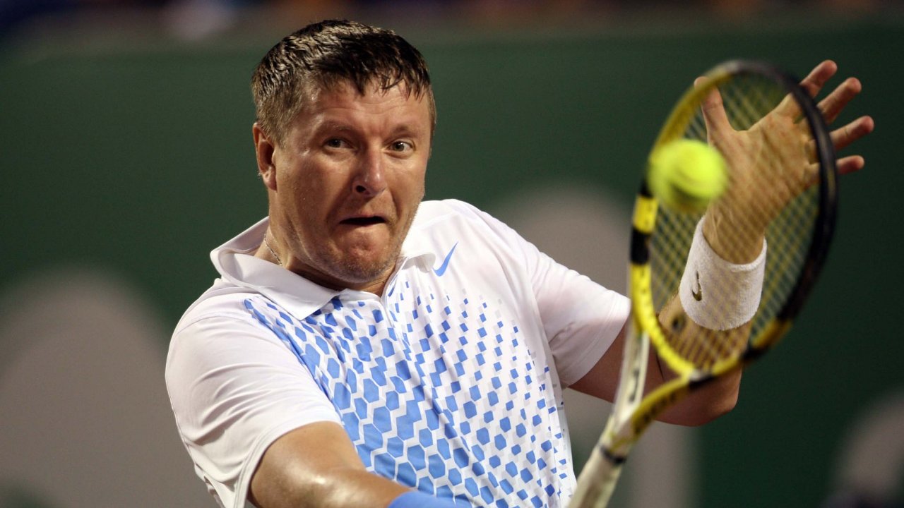 Bval tenista Jevgenij Kafelnikov.