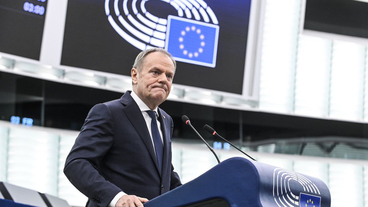 Polsk premir Donald Tusk vyzval k reform Green Dealu a k masivnmu zbrojen.