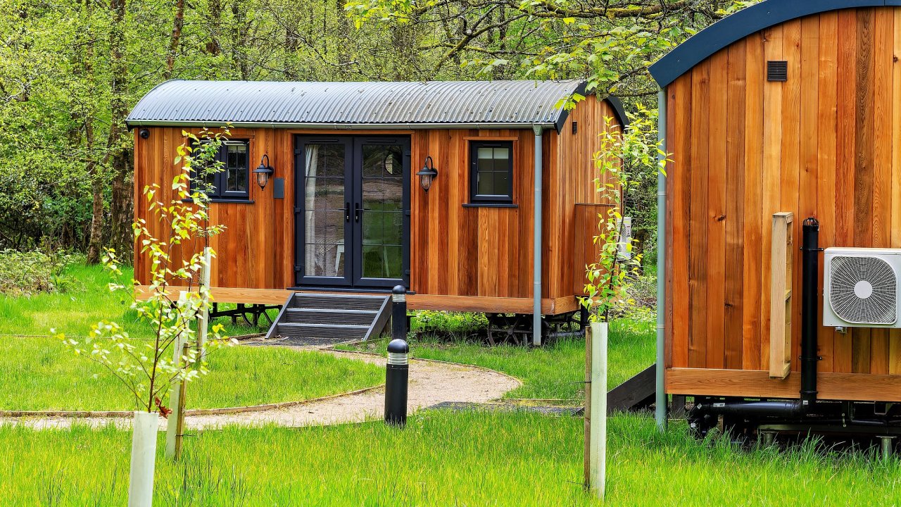 glamping, maringotka