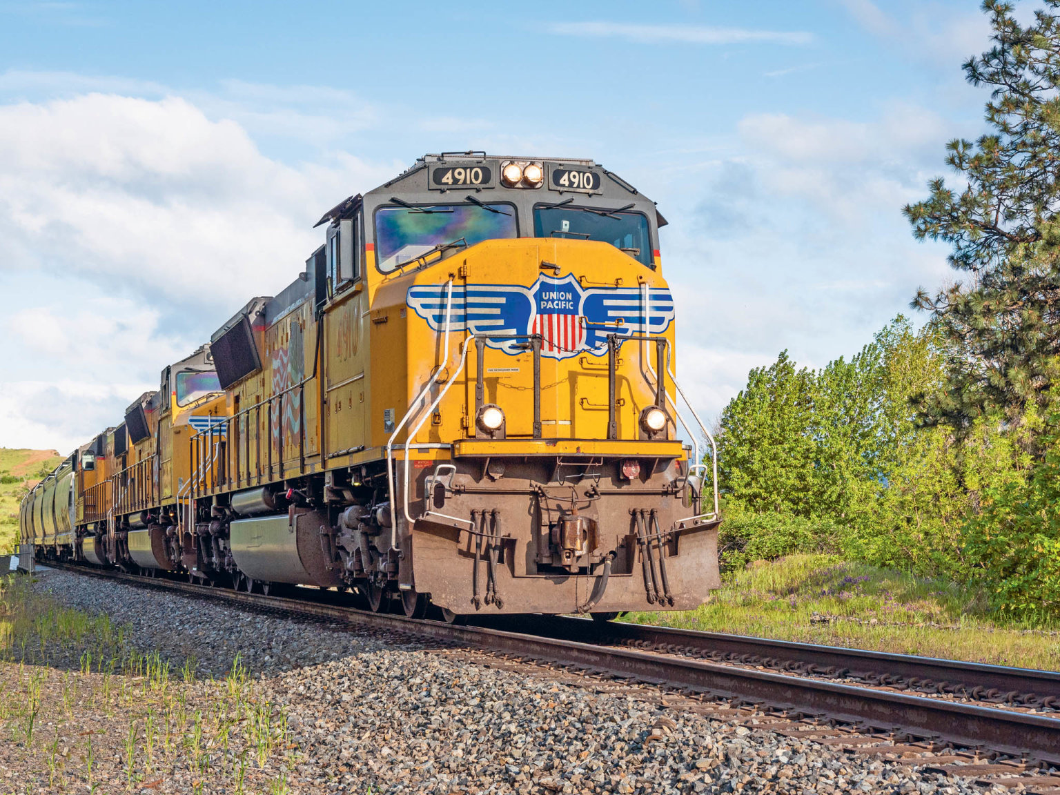 Union Pacific ovldne eleznici pes cel USA