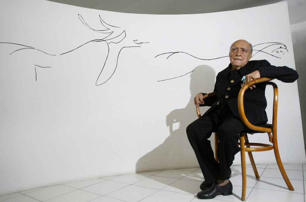 Dílo architekta Oscara Niemeyera. Ve věku 104 let ve středu zemřel legendární brazilský architekt Oscar Niemeyer.
