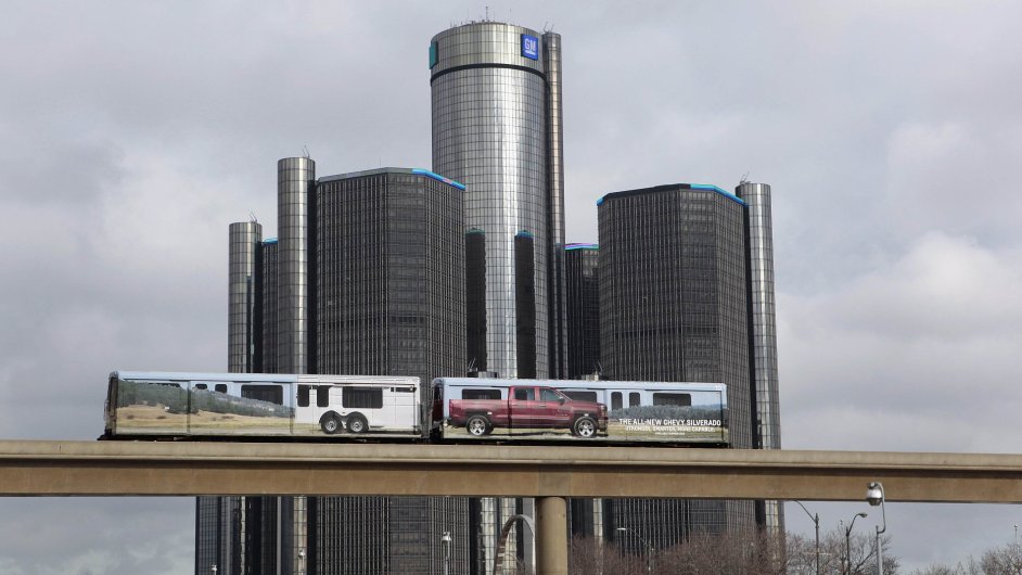 Sdlo General Motors v americkm Detroitu.