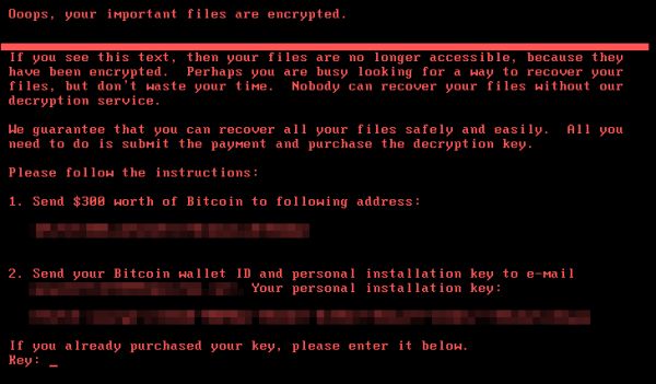 Evropu zashl ransomware Petya