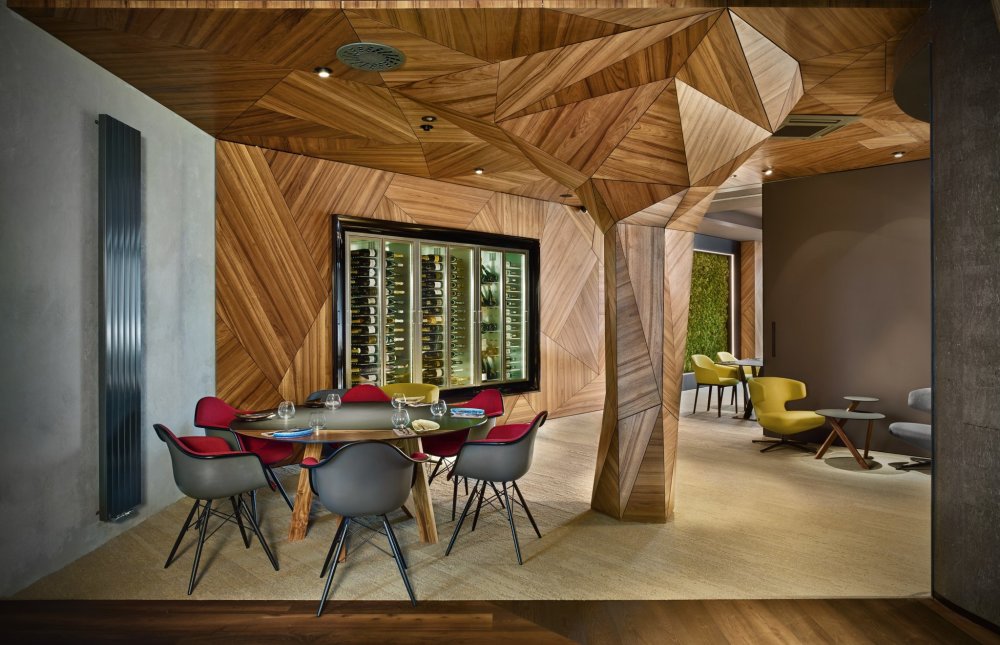 Interiér restaurace Signature