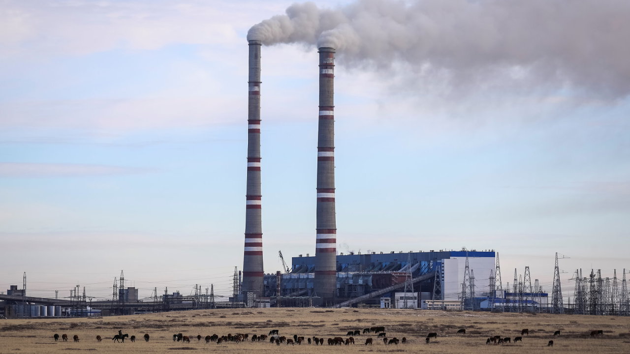 Kazachstán, elektrárna, uhlí