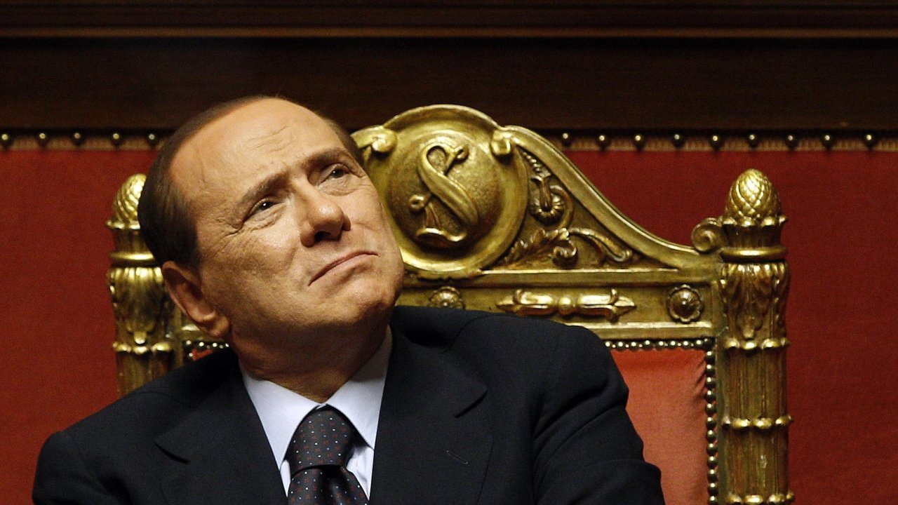 Italsk premir Silvio Berlusconi.