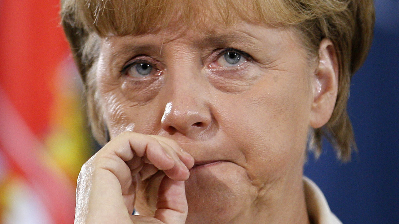 23.8.2011 - Nmeck kanclka angela Merkelov na nvtv Srbska.