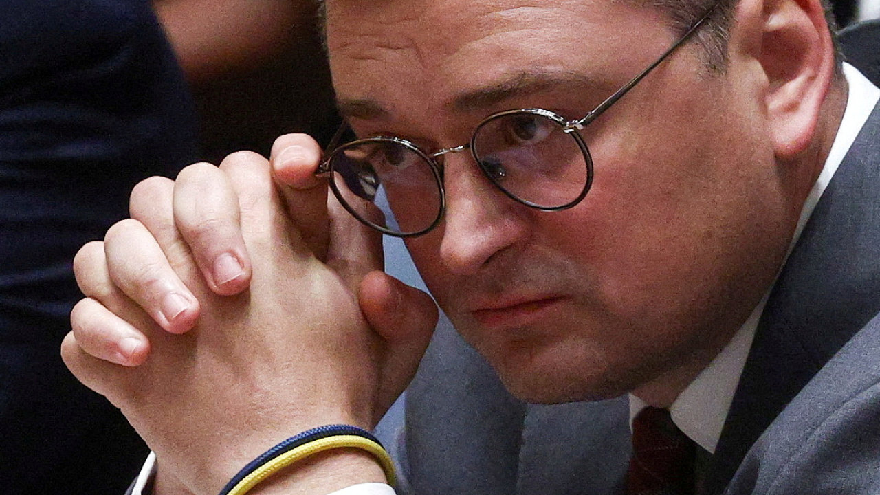 Ukrajinsk ministr zahrani Dmytro Kuleba.