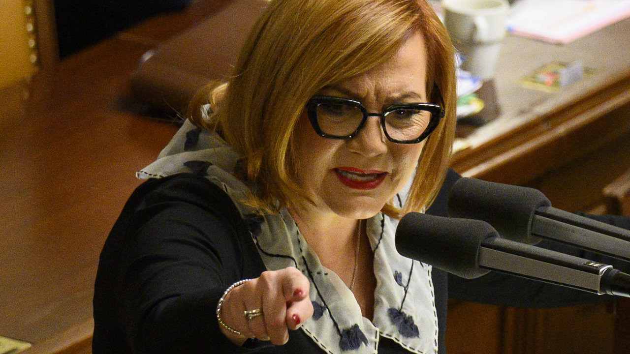 Ministryně financí Alena Schillerová hájí ve sněmovně další zadlužování země