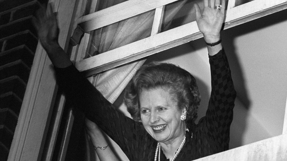 elezn lady, bval britsk premirka Margaret Thatcherov v roce 1983