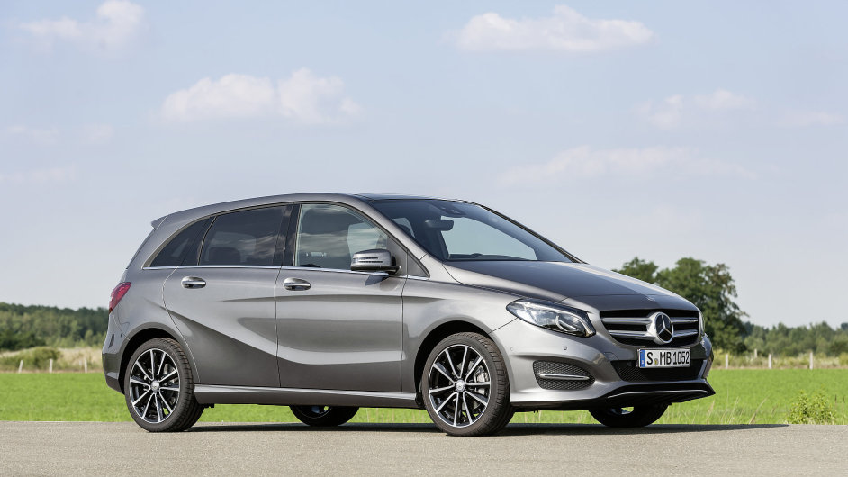 Mercedes tdy B spotebuje v nejspornj verzi 180d BlueEFFICIENCY jen 3,6 l nafty na kadch 100 km