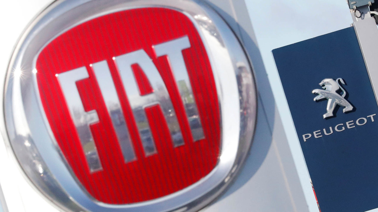 Fze automobilovch skupin Fiat Chrysler Automobiles a PSA (jej klovou znakou je Peugeot) m hodnotu 52 miliard dolar.