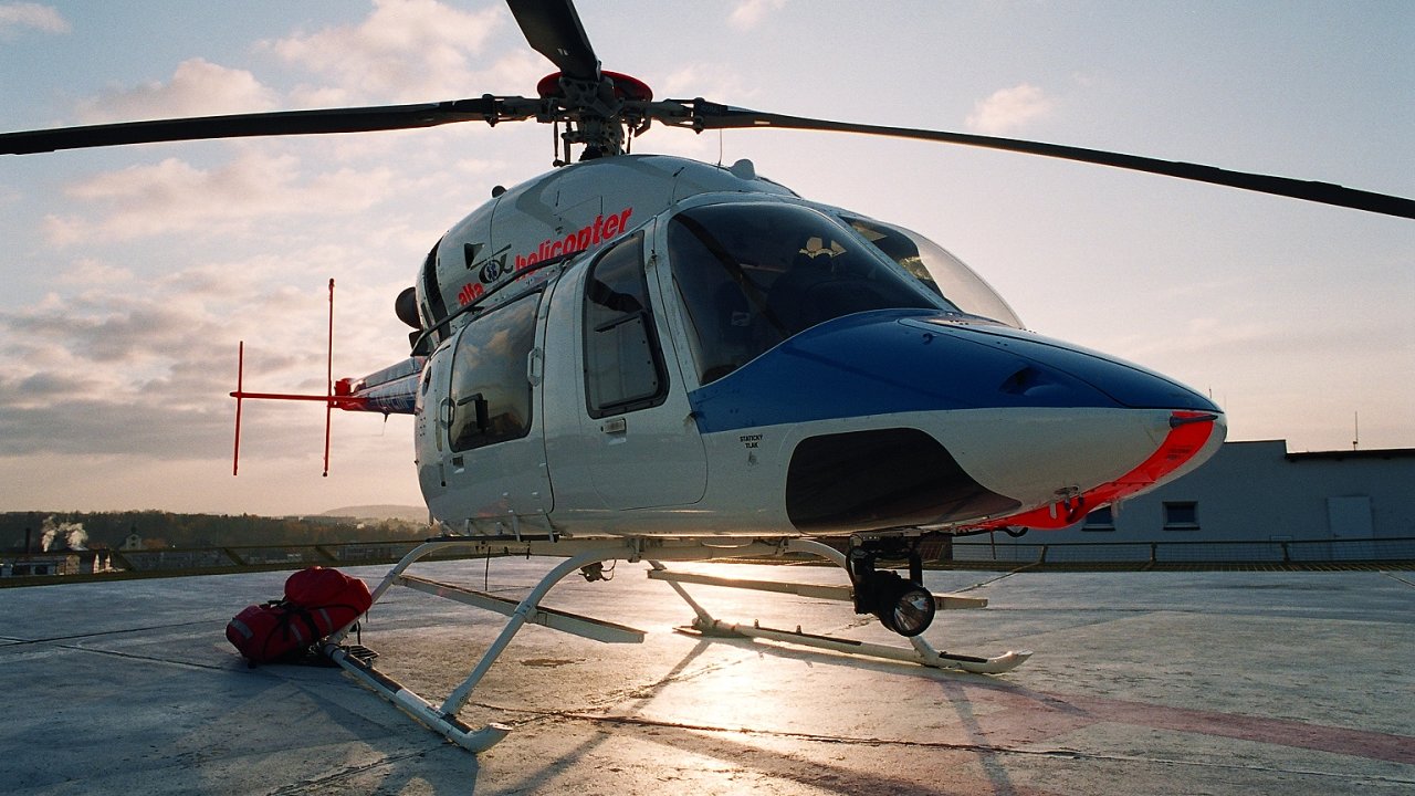 záchranný vrtulník