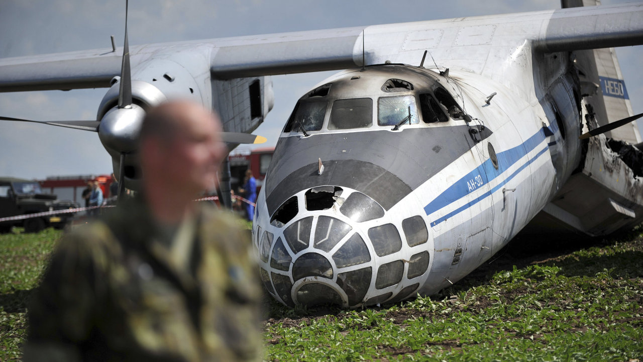 Nehoda ruskho letadla v slavi