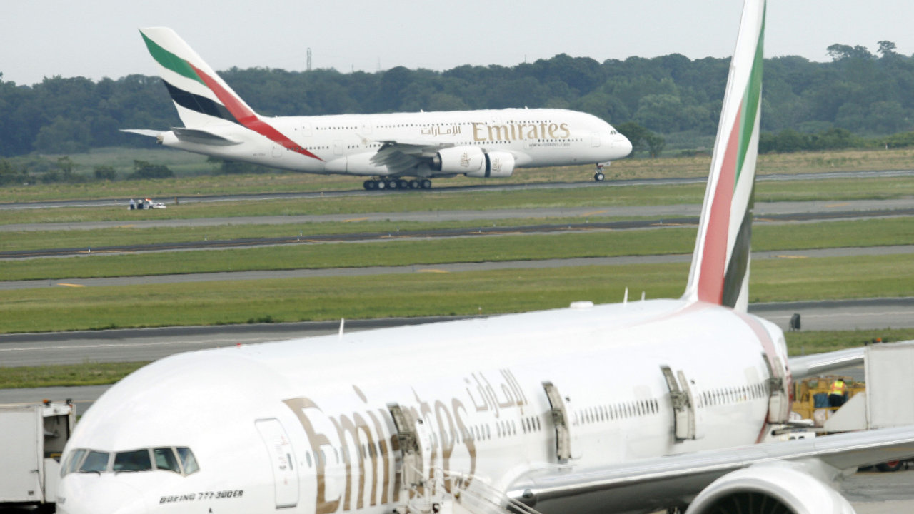 Letadla Emirates