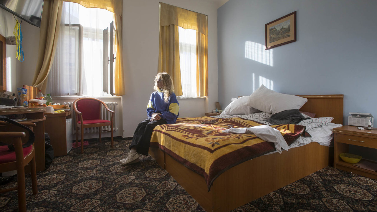 Hotel uprchlíkù z Ukrajiny