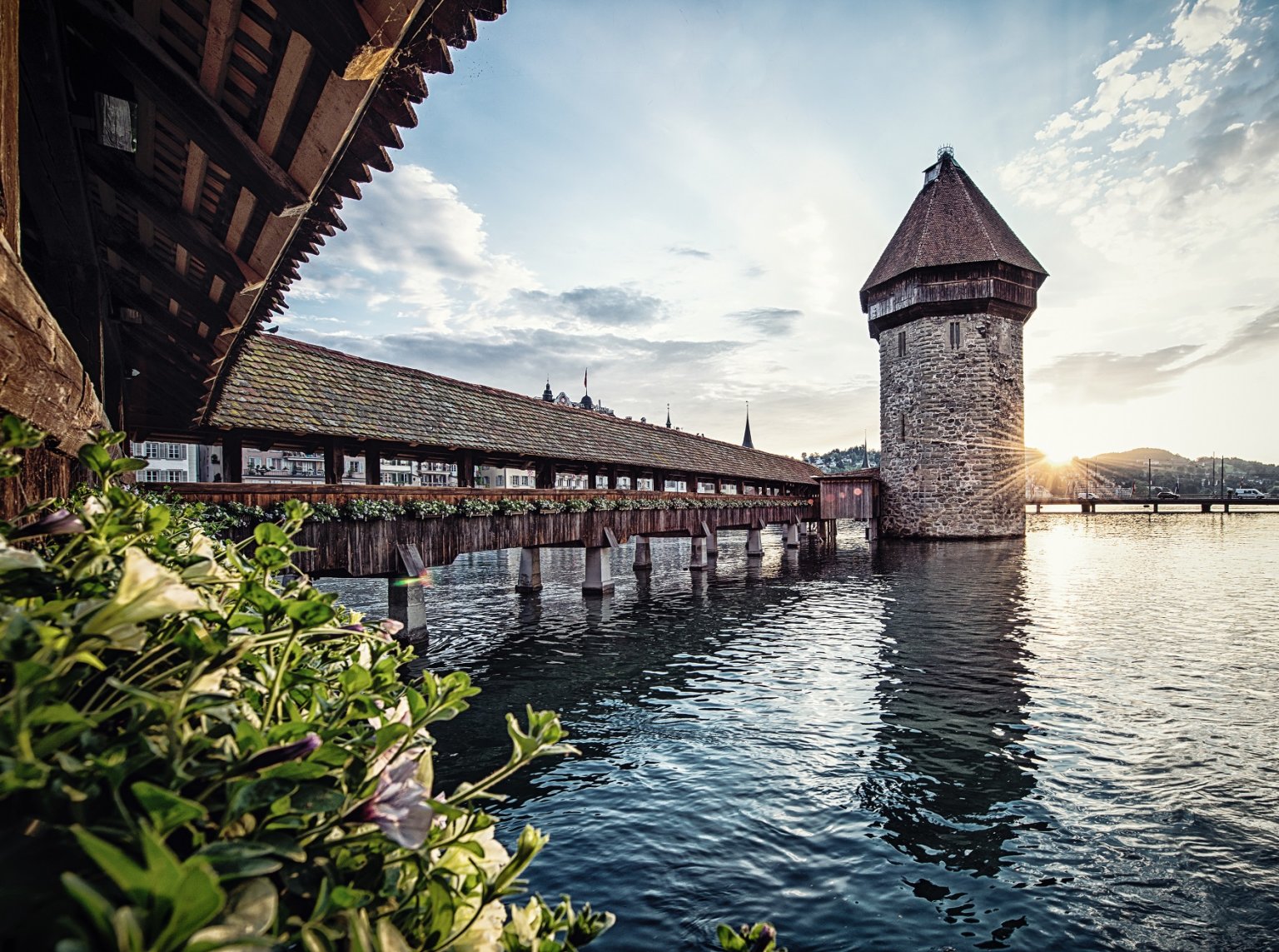 Kapellbruecke Luzern, Central Switzerland