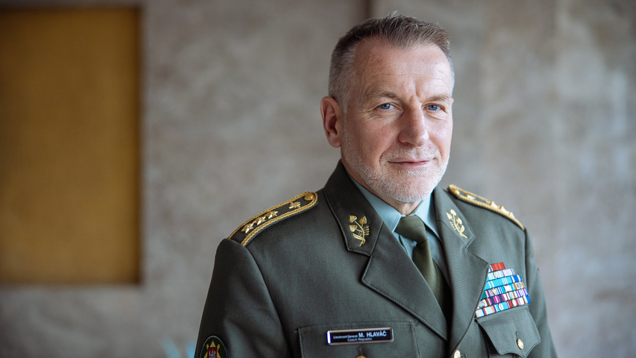 Gener�lporu��k Miroslav Hlav�� Foto: HN - Luk� B�ba