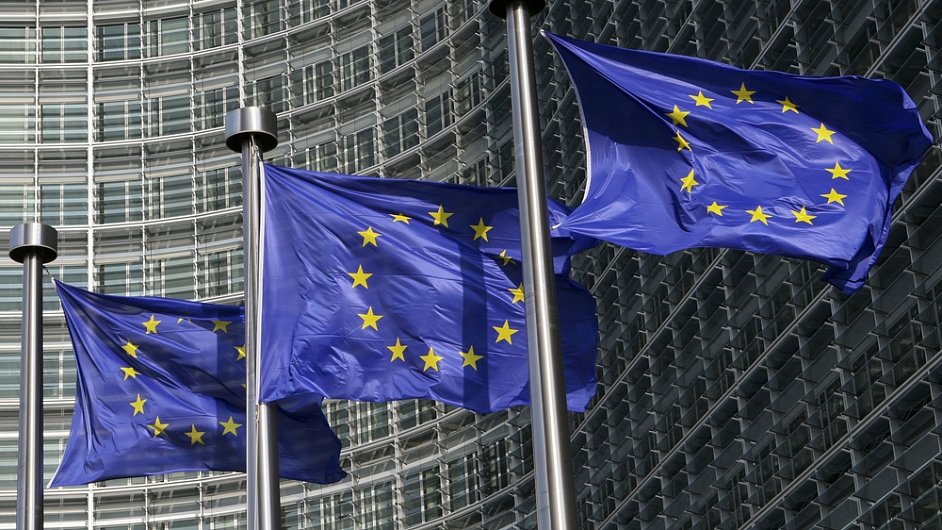 Vlajky Evropské unie - Ilustrační foto.
