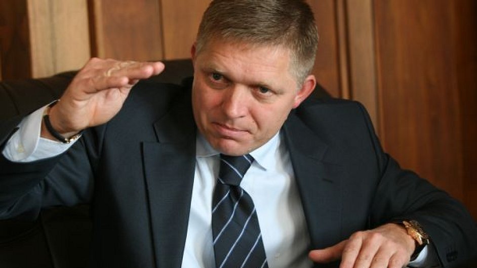 Robert Fico pi rozhovoru pro HN