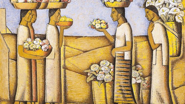 Alfred Ramos Martinéz: Flores Tropicales, vydraženo za 4,45 milionu korun