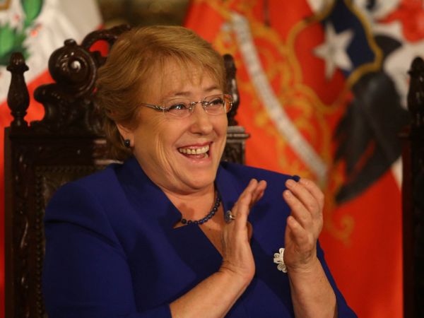 Prezidentka Chile Michelle Bacheletová má ped sebou poslední zhruba plrok vládnutí.