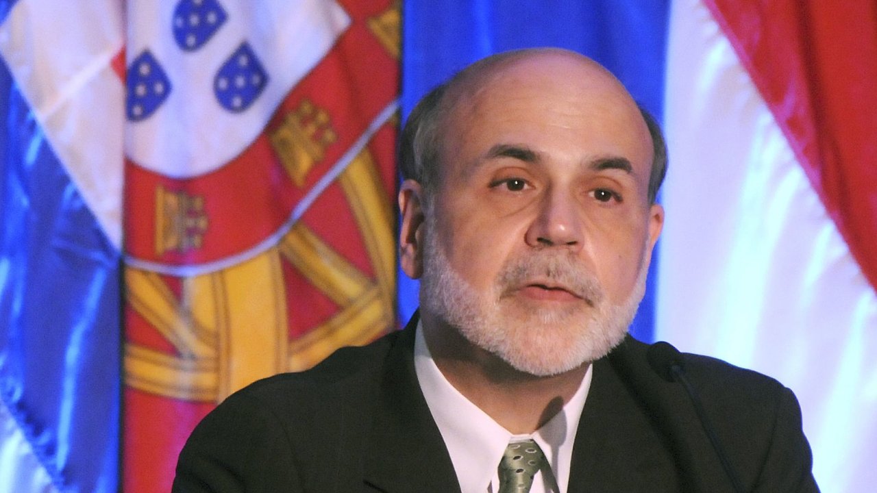 f americk centrln banky FED Ben Bernanke.