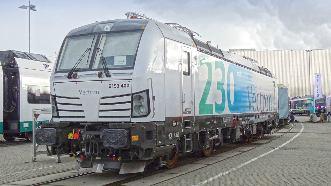 Lokomotiva Vectron s rychlostí 230 km/h pro Èeské dráhy