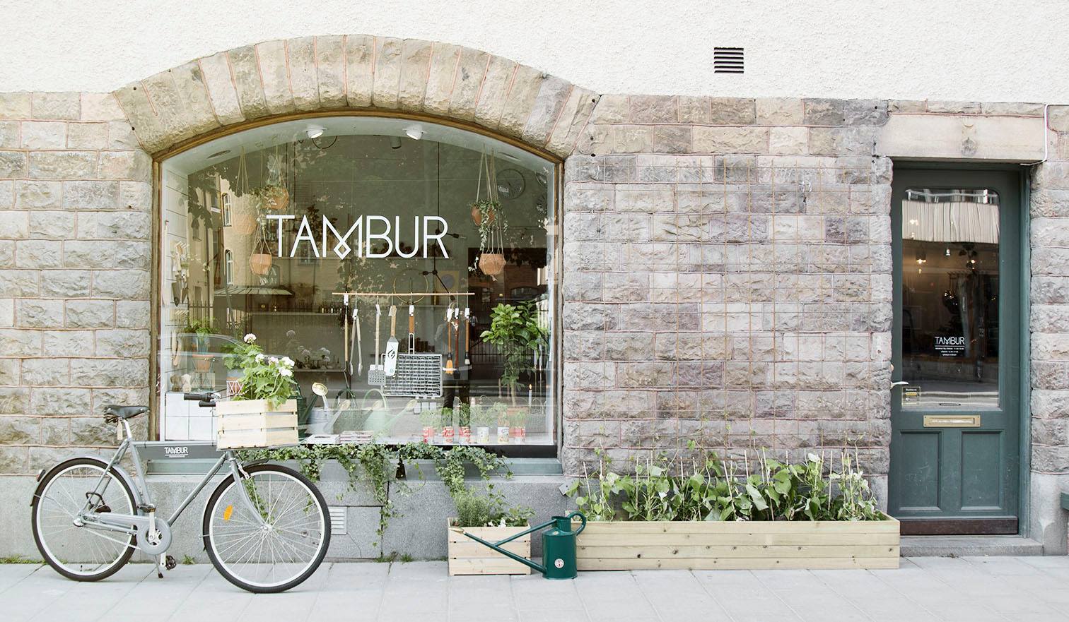Designov prodejna Tambur, Stockholm