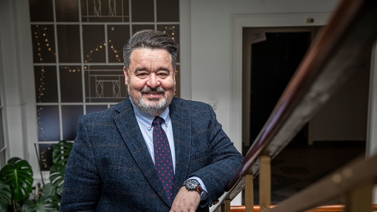Ladislav Mejzl�k, prezident Komory auditor� �esk� republiky