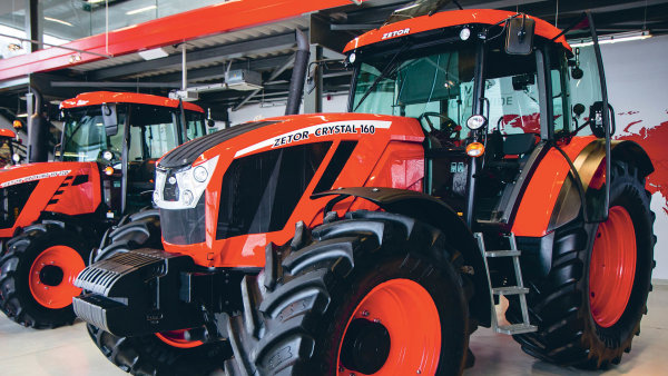 Traktory Zetor ani loni nešly na odbyt