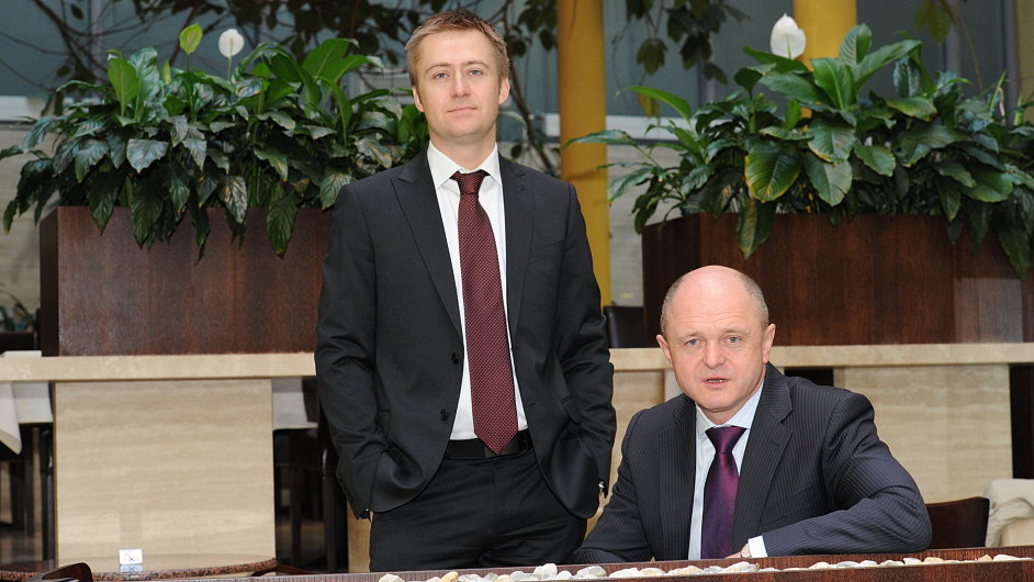 Richard Siuda a Jan Vedral ze spolenosti Conseq Investment Management.