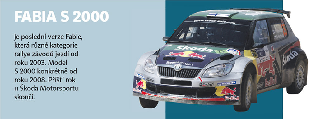 Škoda jezdí rallye